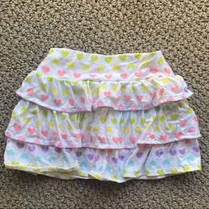 Cute heart rainbow skirt - size 4T